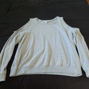 Cold Shoulder Sweatshirt